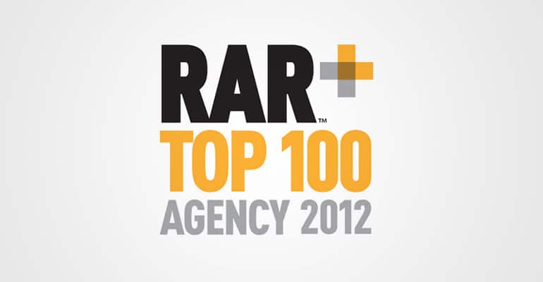 RAR TOP 100 agencies 2012