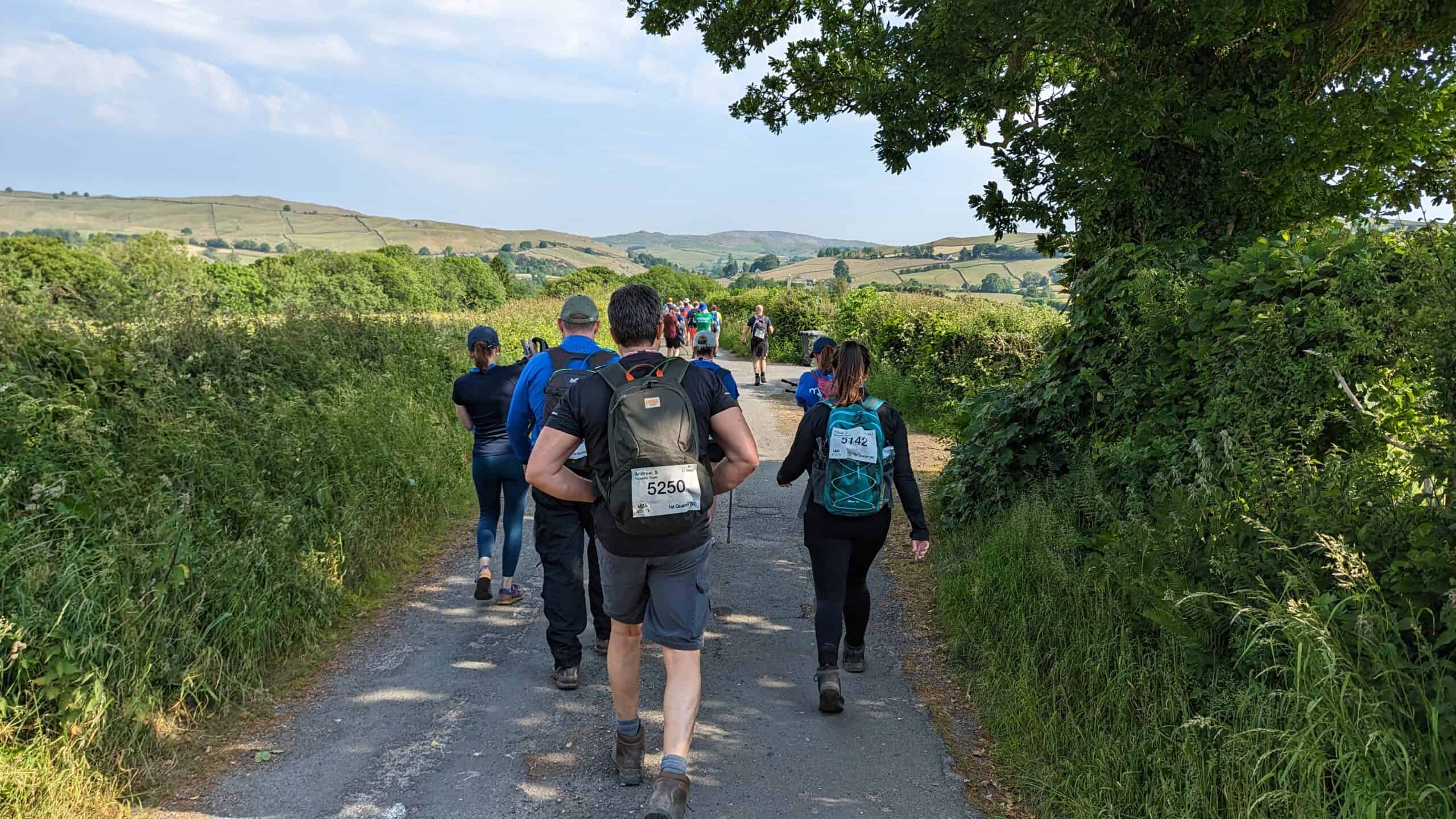  the Torpedo team on an Ultra Challenge to walk 30 kilometres in the Lake District