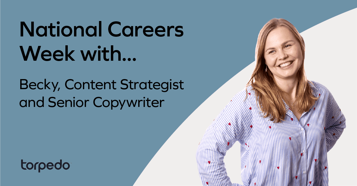  Becky, Content Strategist and Senior Copywriter