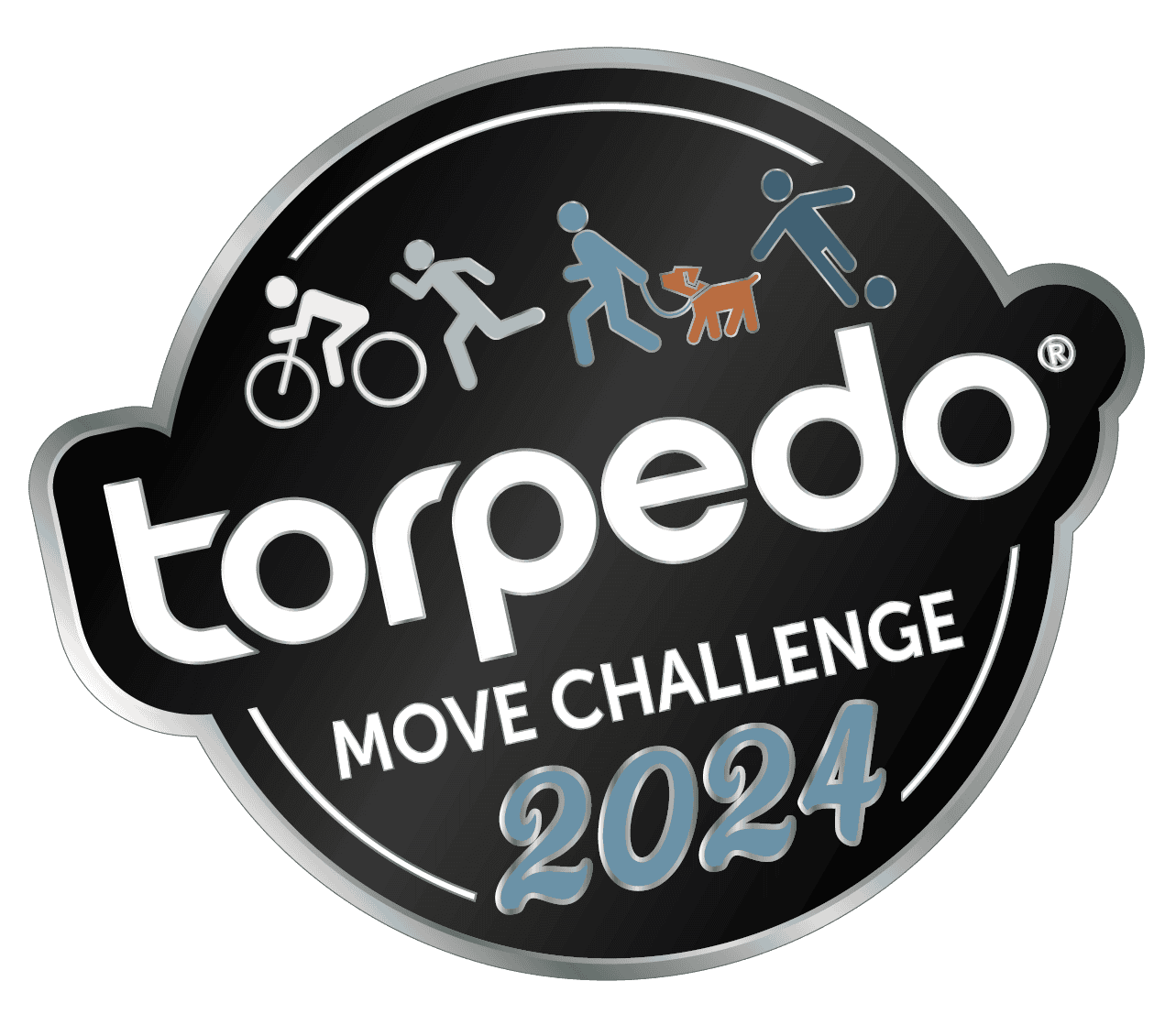  Logo for a move challenge.