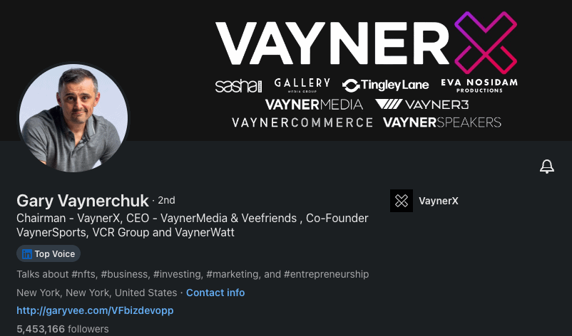 Source: Gary Vee on LinkedIn